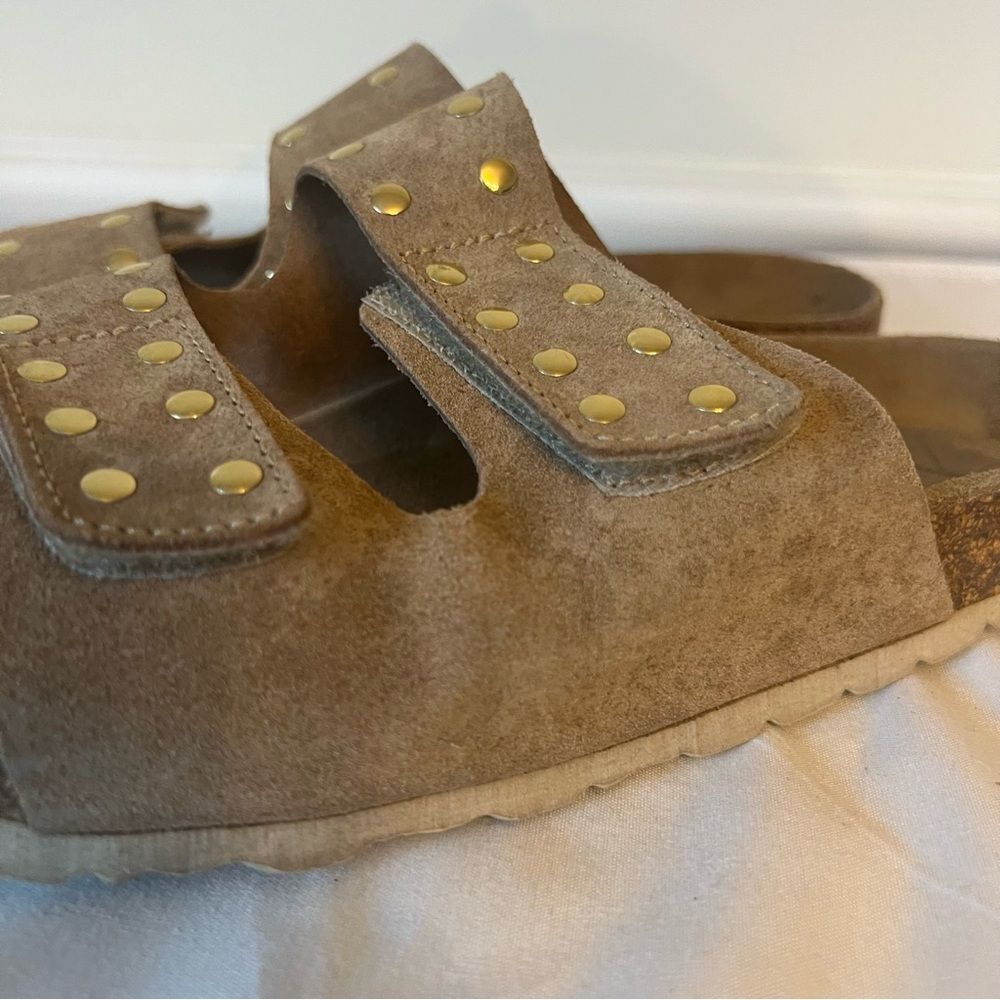 Autenti Leather Sandals Size 38 EU — 7/7.5 US - Picture 9 of 14